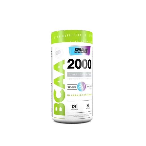 Bcaa Star BCAA 2000 x 120 caps 30 serv