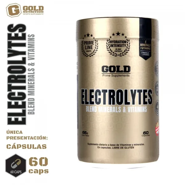 Electrolitos Blend de Minerales y Vitaminas x 60 caps