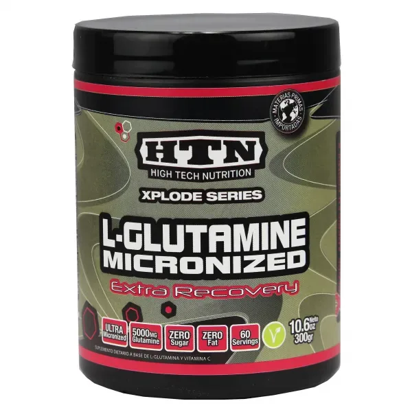 Glutamina HTN LGLUTAMINE MICRONIZED x 300 grs