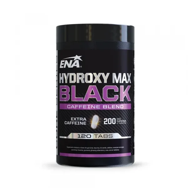 Hydroxy Max Black x 120 tabs - Quemador de grasas  ENA