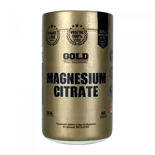 Magnesio Citrate Gold x 60 caps