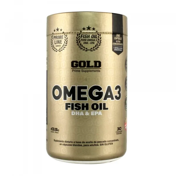 Omega 3 Gold Nutrition - Fish Oild x 30 caps