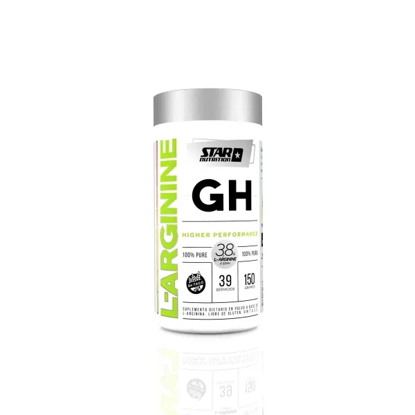 Oxido nitrico Star LARGININA GH x 150 grs 25 serv