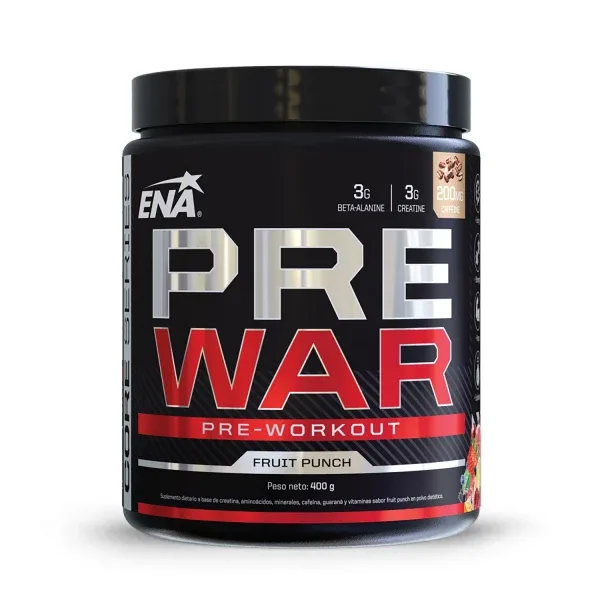 Pre Entreno ENA PRE WAR x 400 grs 20 serv