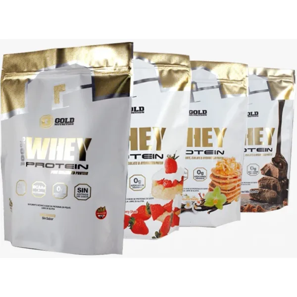 Proteina Gold 100% WHEY PROTEIN x 2 libras