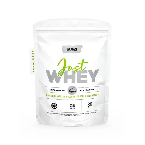 Proteina Star Just Whey x 2 Libras SIN sabor