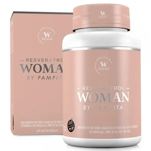 Resveratrol Woman by Pampita x 60 caps WOMAN