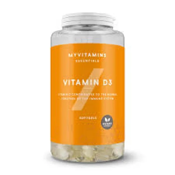 Vitamina D3 1000IU x 180 caps MY PROTEIN